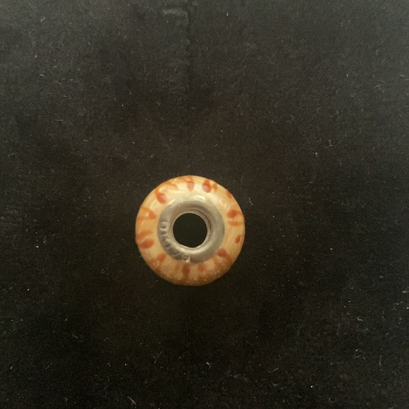 Bacio Italy 925 Sterling Silver Murano Glass Bead Charm. - Picture 4 of 4